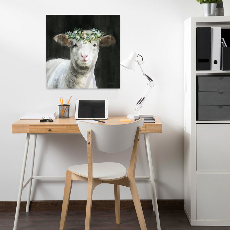Art floral fantaisiste Barnyard Whimsy II, H 18 po x l 18 po