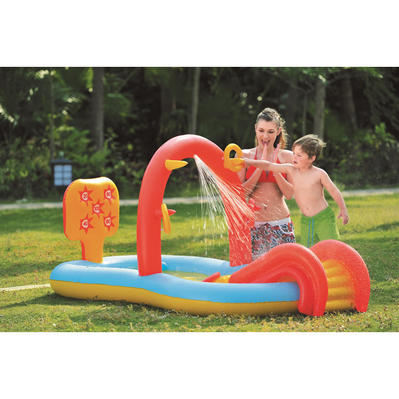 Inflatable Children Interactive Water Play Centre with Slide