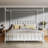 Magdaleno Metal Canopy Bed-184808846-184808843
