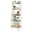 Jabari 67.9" H Metal Ladder Bookcase-1793801245
