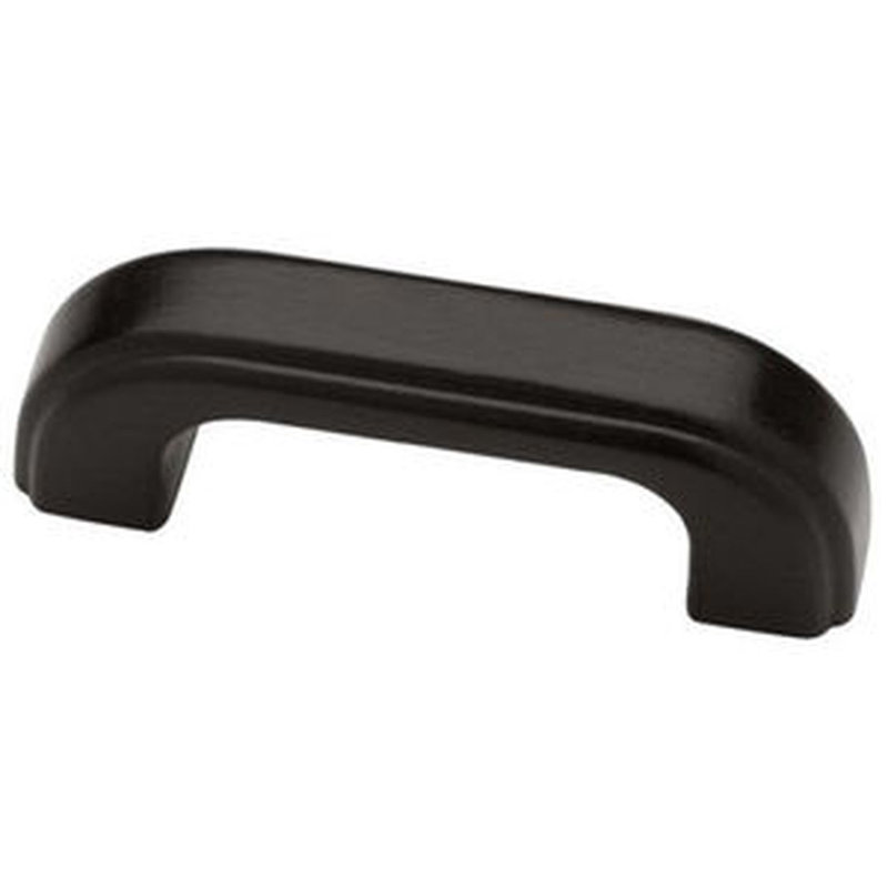 (Paquet de 5) Teinture espresso en bois de style moderne Mid-Century de 3 pouces