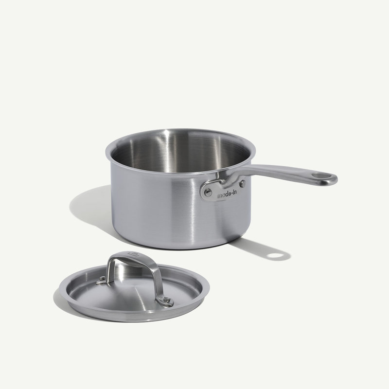 Stainless Clad 2 qt. Saucepan with Lid