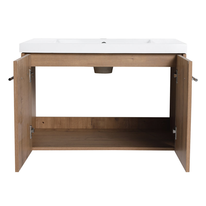 Meuble-lavabo moderne de 30 pouces avec lavabo, 29"