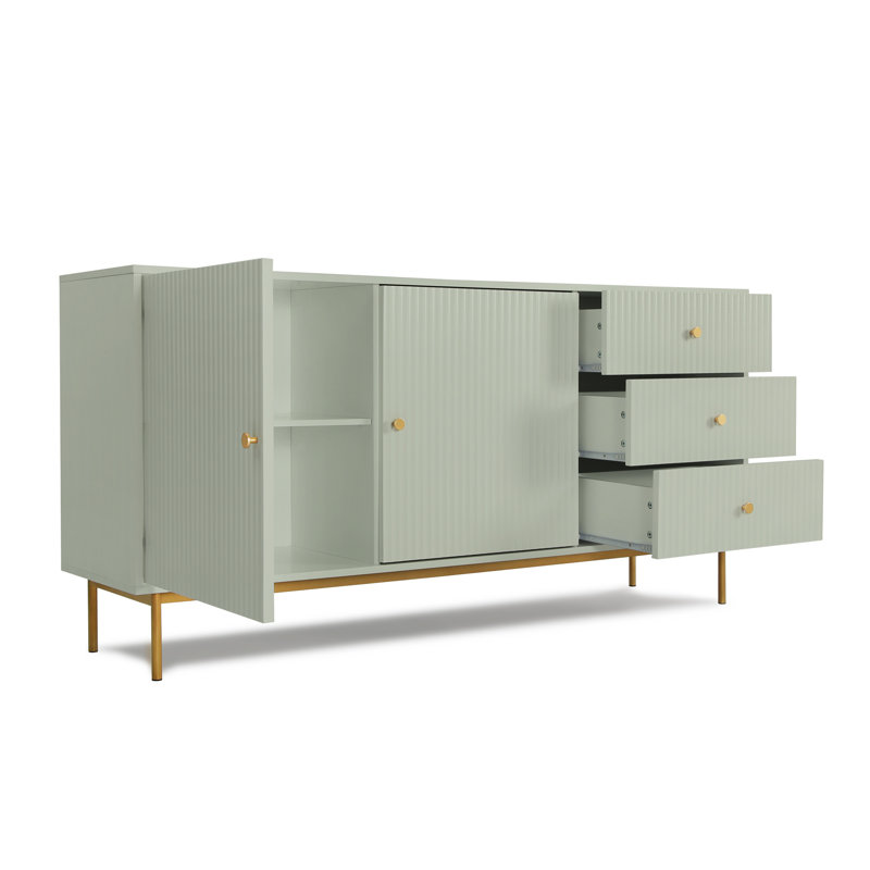 Aiten 160cm Sideboard, Green