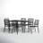 Idith Rectangular 6 - Person 60.6'' Long Dining Set-1312493578