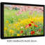 «Black», impression encadrée, impression de paysage de fleurs sauvages-120206993