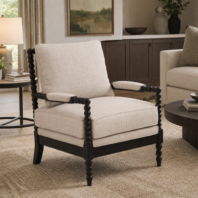 Fauteuil tigre American Retro en bois massif, fauteuil de loisirs luxueux à la maison français, canapé design unique, fauteuil d'appoint Pearl pour le salon
