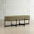Uttermost Merino Moss Fabric Bench