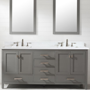Ensemble de meuble-lavabo double 72 po Oberlander