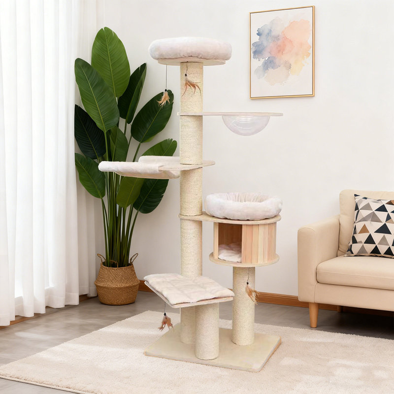 Arbre à chat moderne et minimaliste
