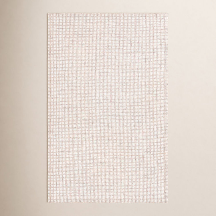 Rowe Handmade Tufted Ivory/Beige Area Rug