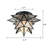Overturf Glass Flush Mount-1820363804