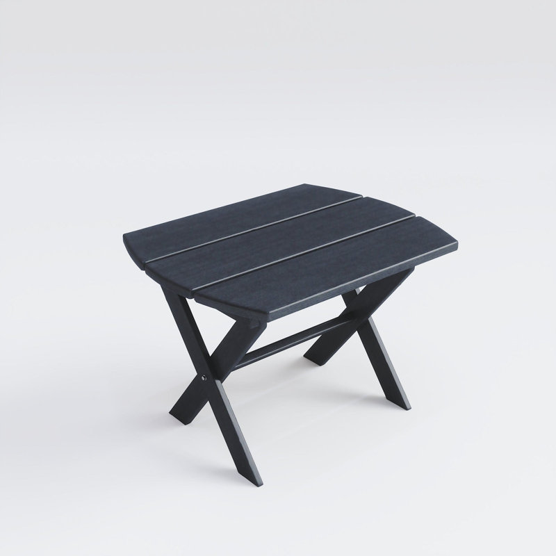Table d'extérieur pliante Keystone Amish Co., Noir