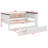 Wood Daybed With Storage Shelves, Upholstered Backrest,USB And Trundle-383491017