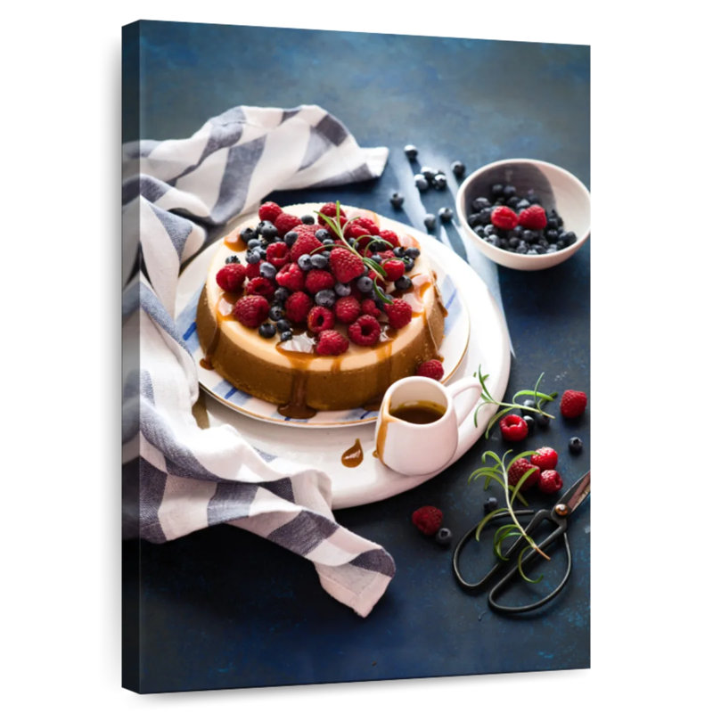 Yarlin Berry Cheesecake, 45" H x 30" W