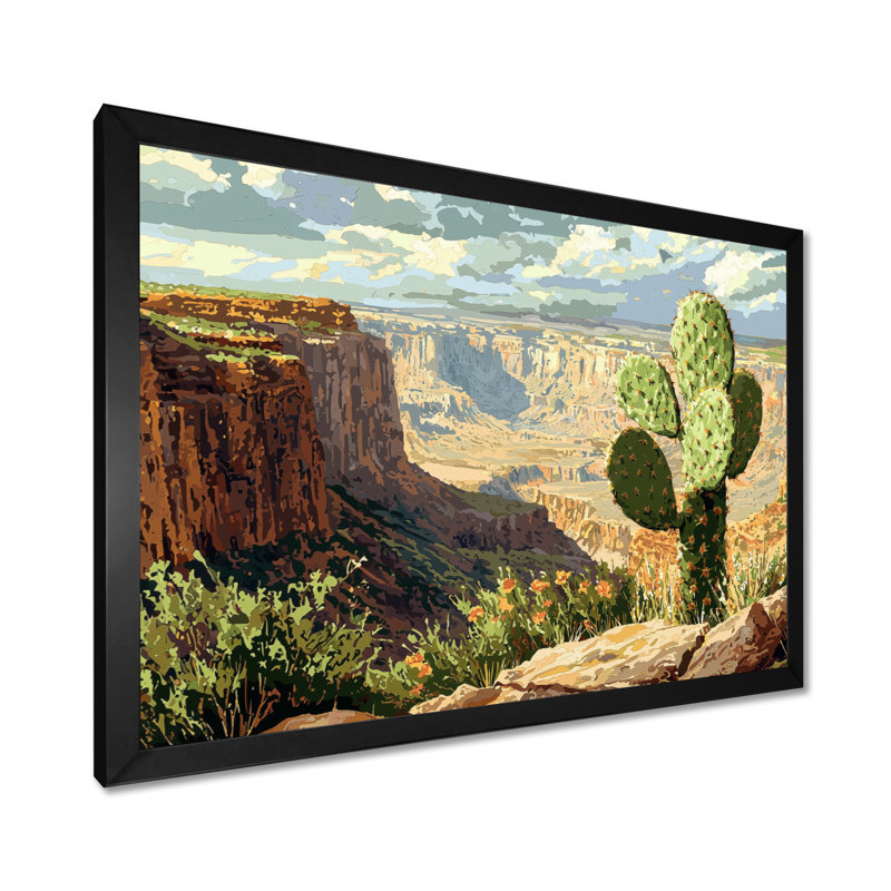Izavier - Floral Wall Art, H 30 po x l 40 po, Cadre simple, Noir, noir, noir, noir