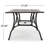 Outdoor Cast Aluminum Rectangular Dining Table