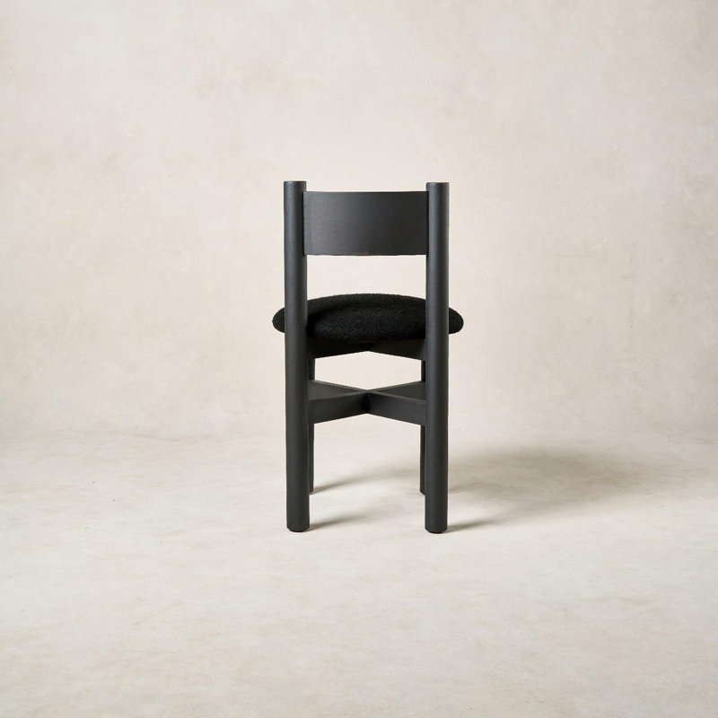 Teddy Dining Chair, Teddy Black, Black