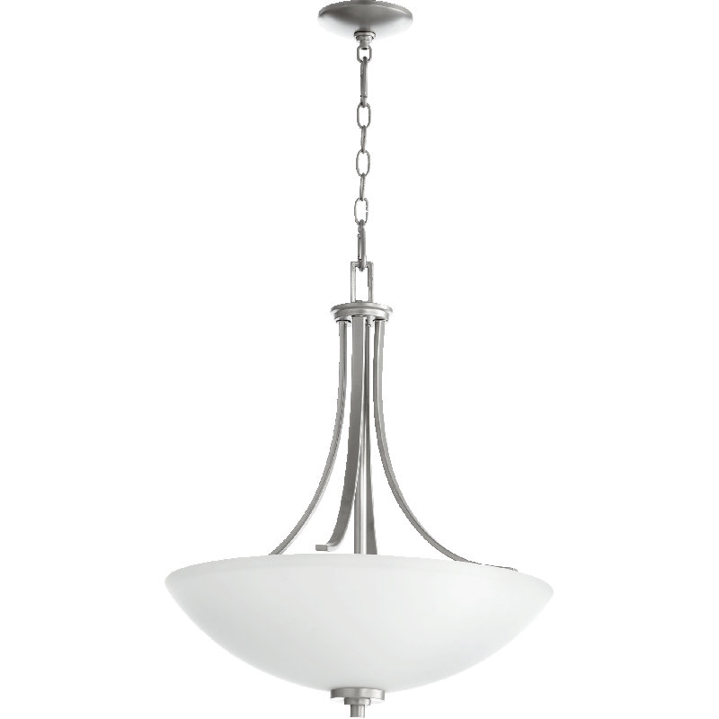 Cariad 4 - Light Kitchen Island Pendant, Classic Nickel