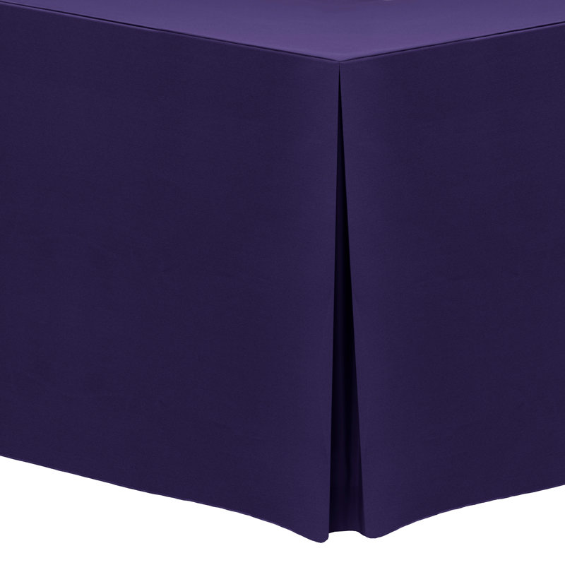 Solid Color Square Tablecloth, Purple
