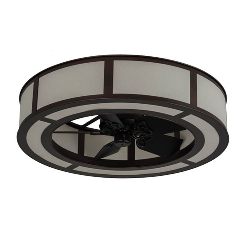 Smythe Craftsman Downrod Flush Mount