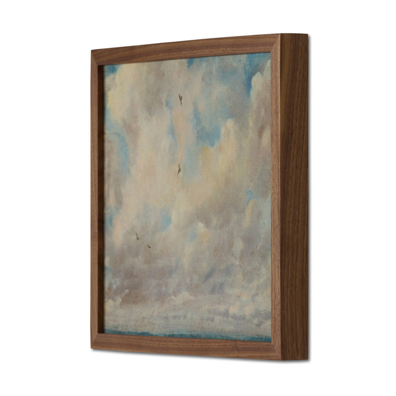 Cloud Study with Birds, 1821  by John Constable, 32"H x 40"W