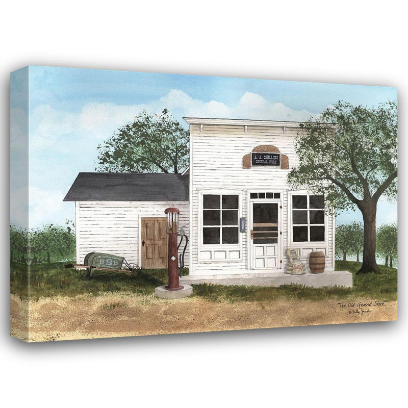 «Lark Manor ™ Jacobs», art sur toile tendue par Billy Gallery: The Old General Store, H 19 po x l 24 po