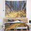Tapisserie «Thick Autumn Forest Woods»-28487999