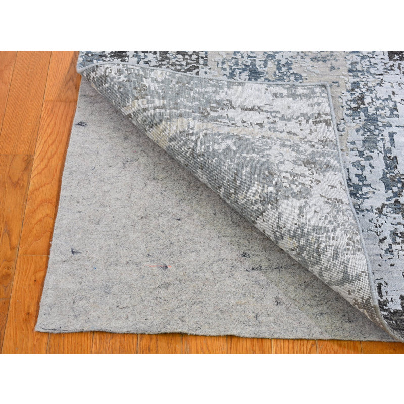 Tapis oriental rectangulaire en laine noué à la main 3 pi 0 po x 5 pi 0 po - MOA10266579