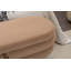 Banc de rangement en tissu avec pieds en bois pour chambre à coucher-111865338