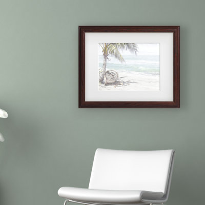 « bateau on beach », impression