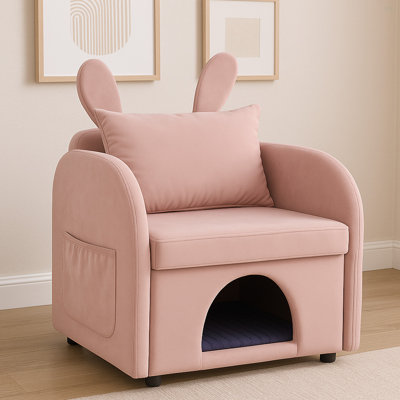 Chaise avec accoudoirs Bunny-Ear