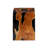 Knupp Black Teak Wood Accent Table with Resin Inlay