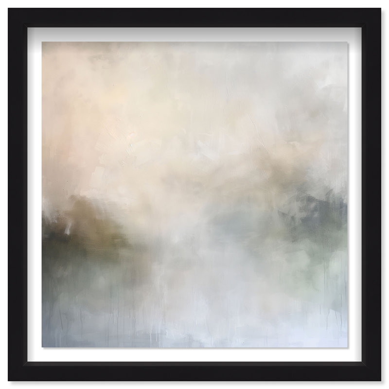 Blurred Realities Shadowbox Abstract Print by Oliver Gal, Black Frame, 12 x 12, 21.5"H x 21.5"W, Black Frame