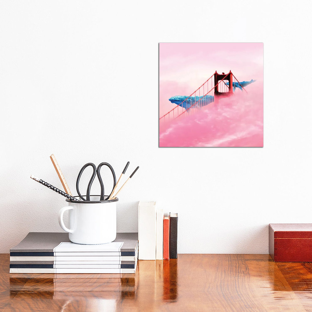 Coastal Whale Watching by David Loblaw - Print on Canvas