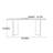 Simple rectangular dining table-123144378