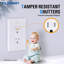Prise simple inviolable standard de 15 ampères