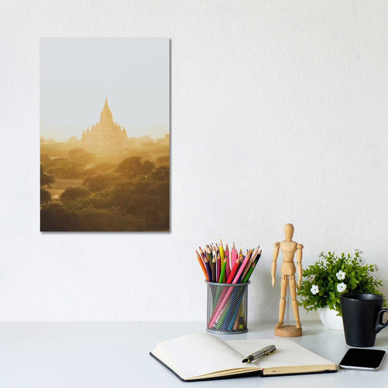 Bagan, Myanmar III by Luke Anthony Gramme - Wrapped Canvas Print, 20.32 cm H x 30.48 cm W