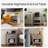 Anyah Farmhouse Nightstand with Charging Station and Storage, Bedside Table with Drawer-826306286