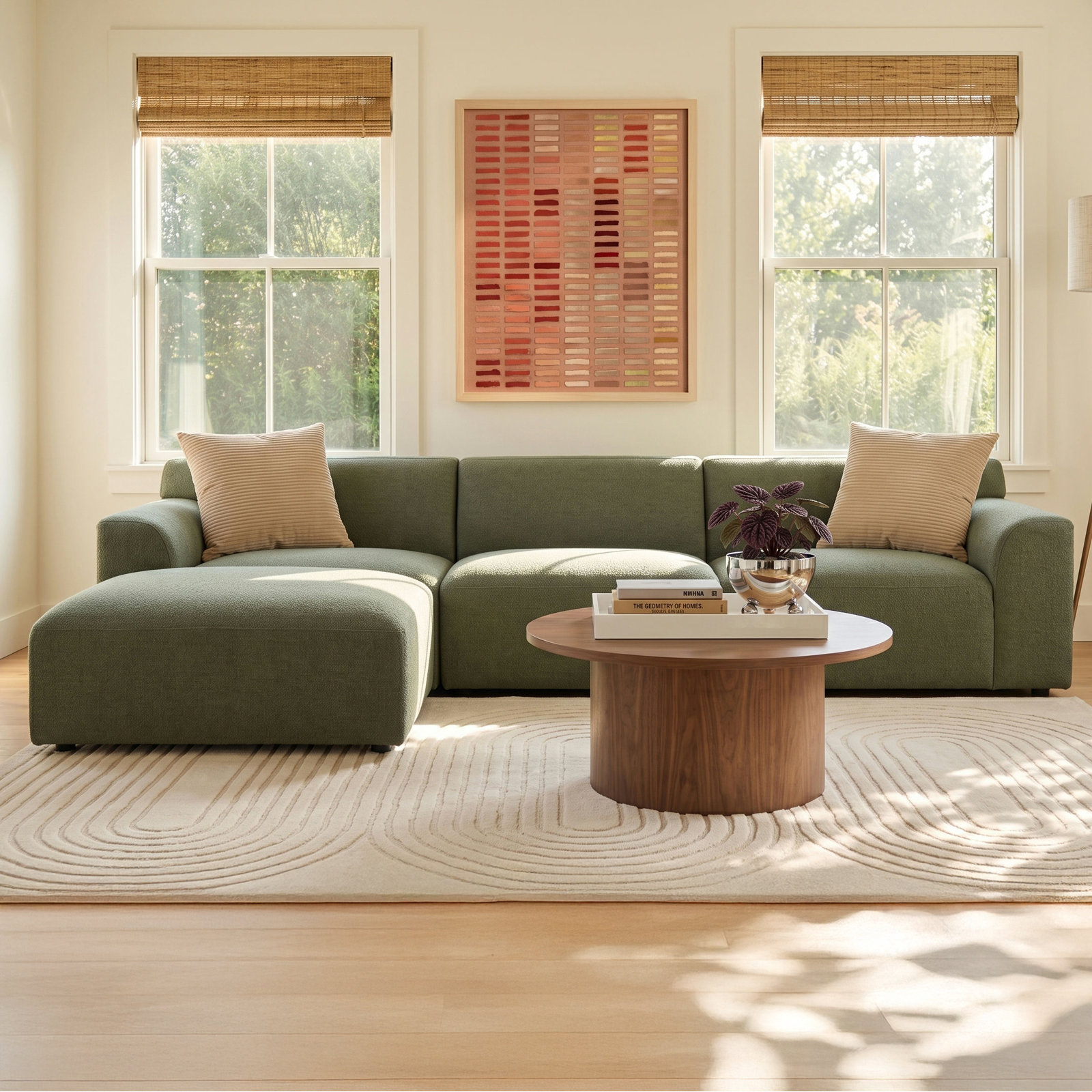 Morell Sectional, Nathan Hemp Tweed