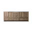 Meuble-lavabo double 84 po avec plateau en marbre d'ingénierie Soma-860898779