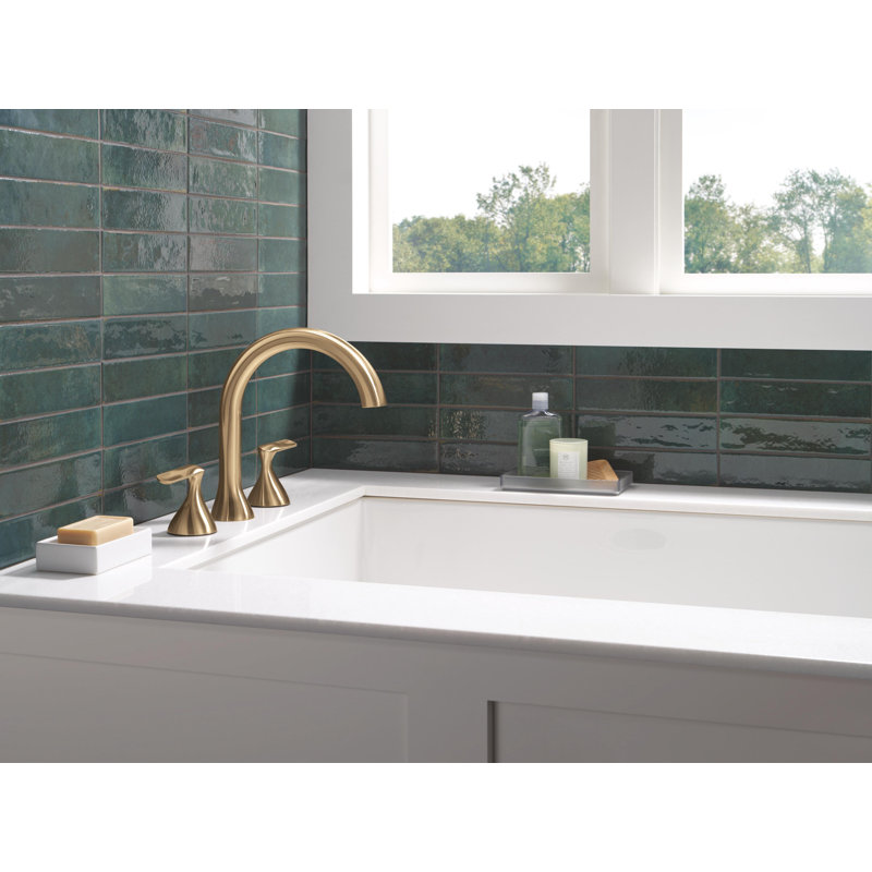 Three Hole Roman Tub Trim, Lumicoat® Champagne Bronze