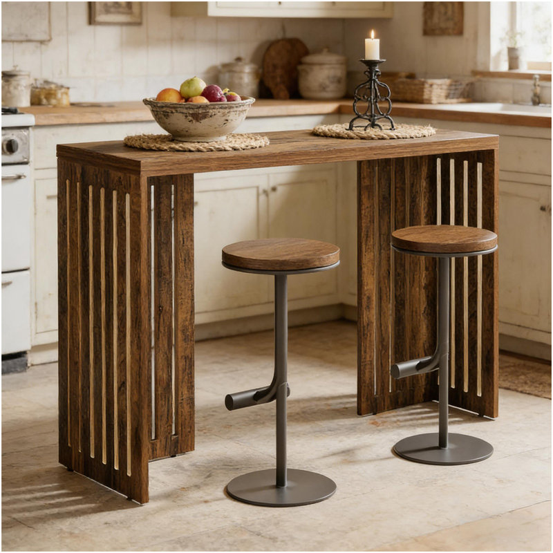 Rustic Kitchen Table,Wood Coffee Table,Rectangular Dining Table