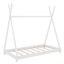 Lit plateforme simple avec structure triangulaire-13391247
