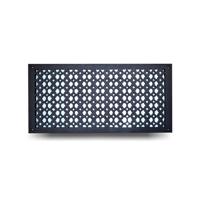 Grille murale en métal