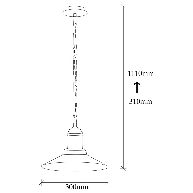 Croyd 1 - Light Cone Pendant