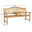 Banc de jardin en bois Volusia-15376222