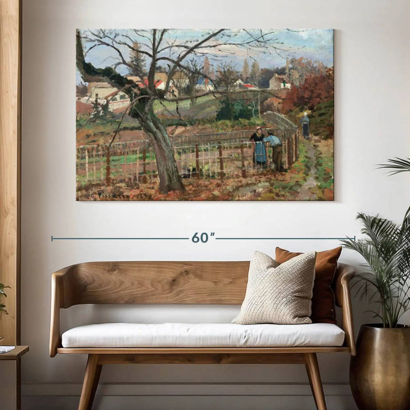 Alvord The Fence 1872, H 34 po x l 51 po