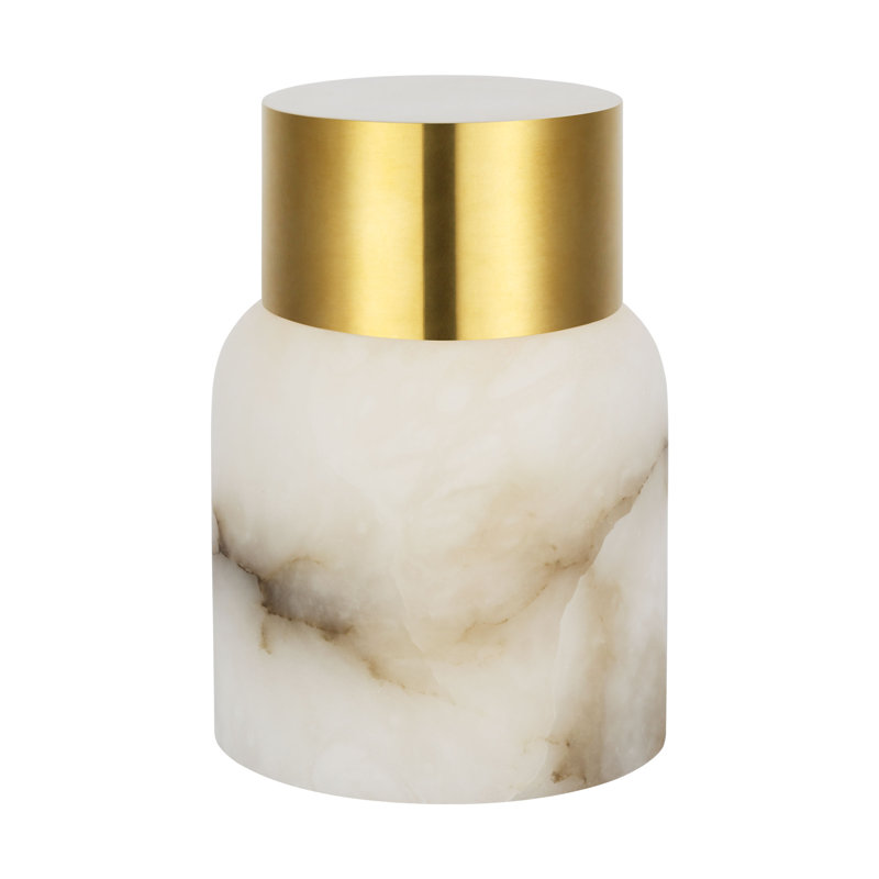 Caspe Alabaster 7 Rechargeable Table Lamp