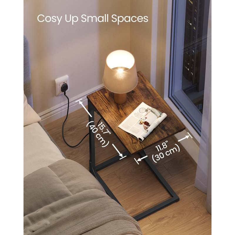 C-Shaped Side Table